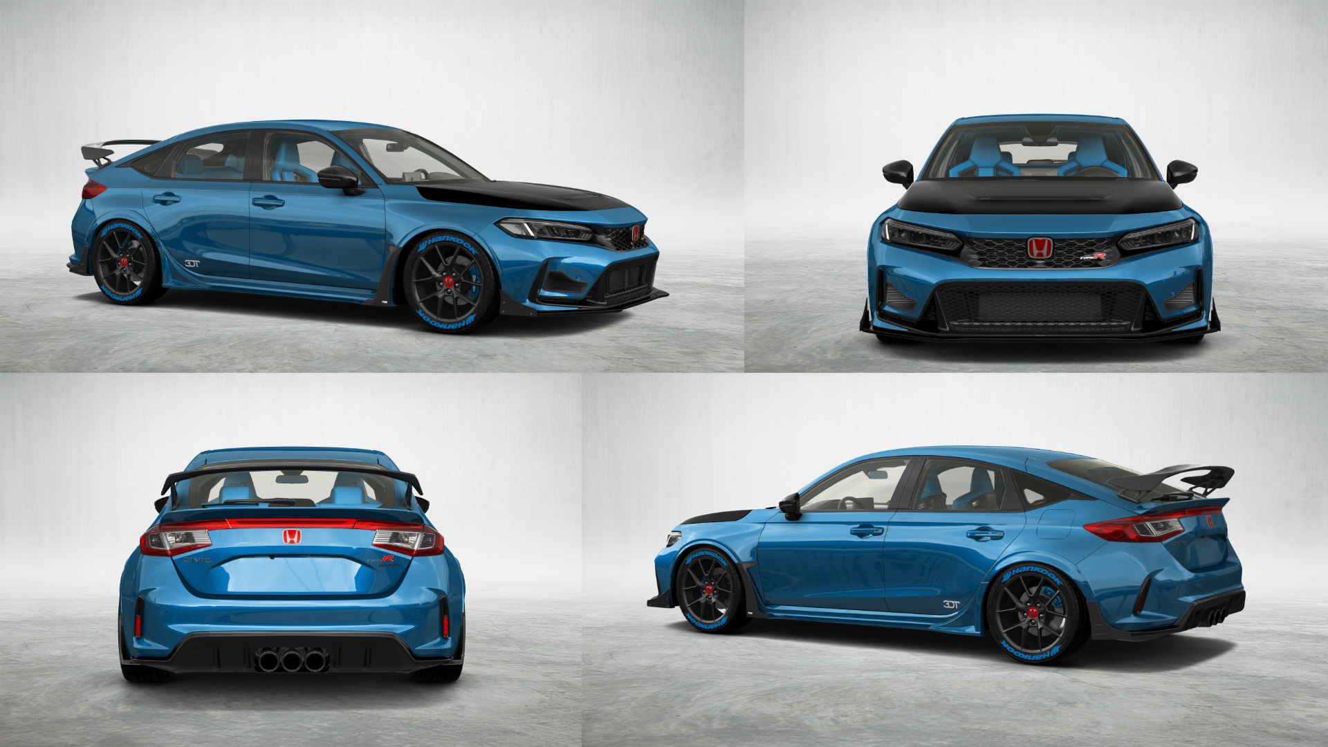 Honda Civic Type R 5 Door Liftback 2022 tuning