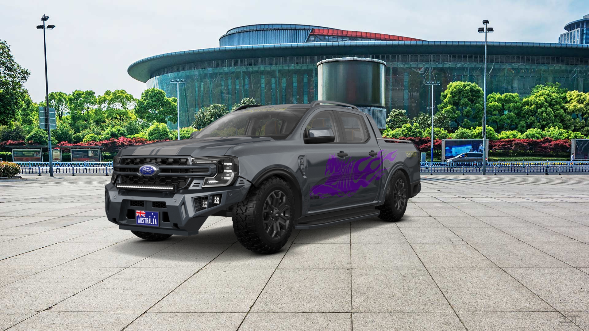 Ford Ranger 4 Door pickup truck 2022 tuning