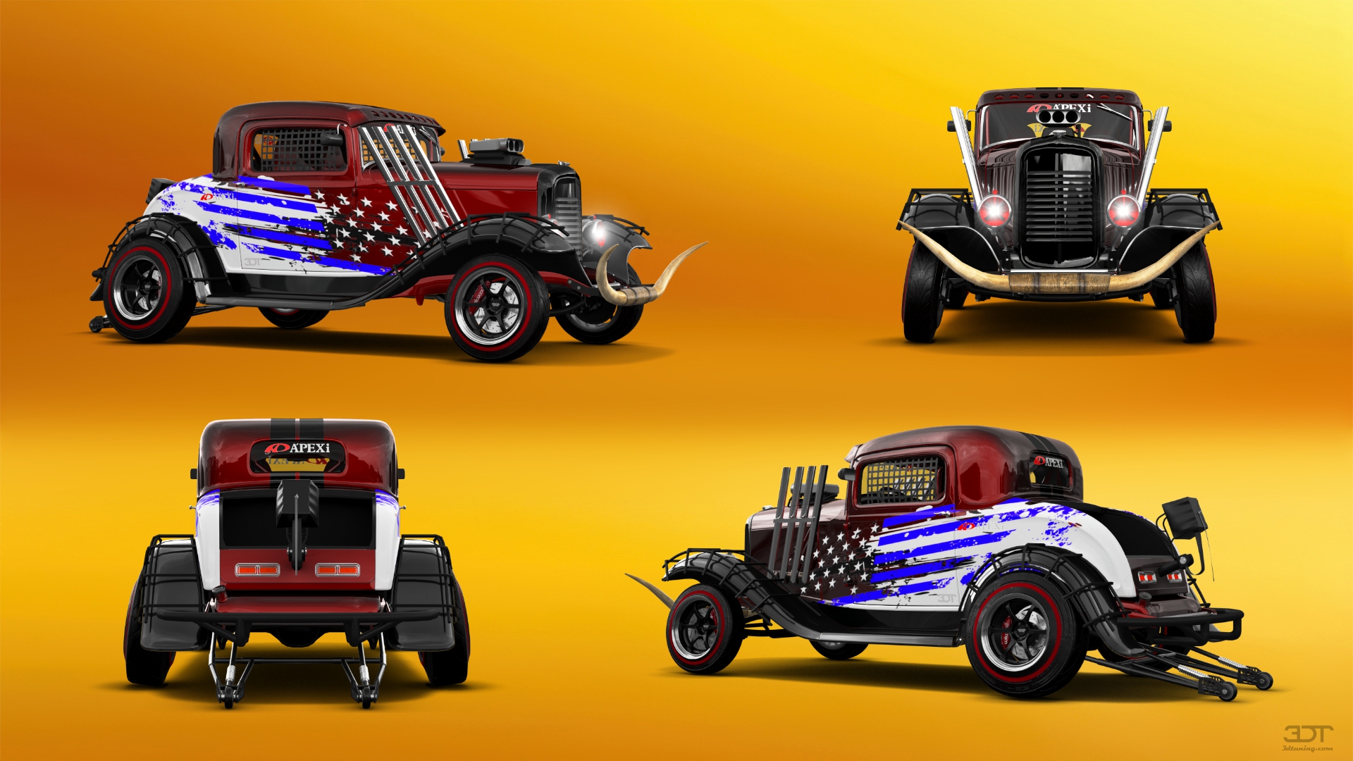 Ford Model B Deluxe 2 Door Coupe 1932 tuning