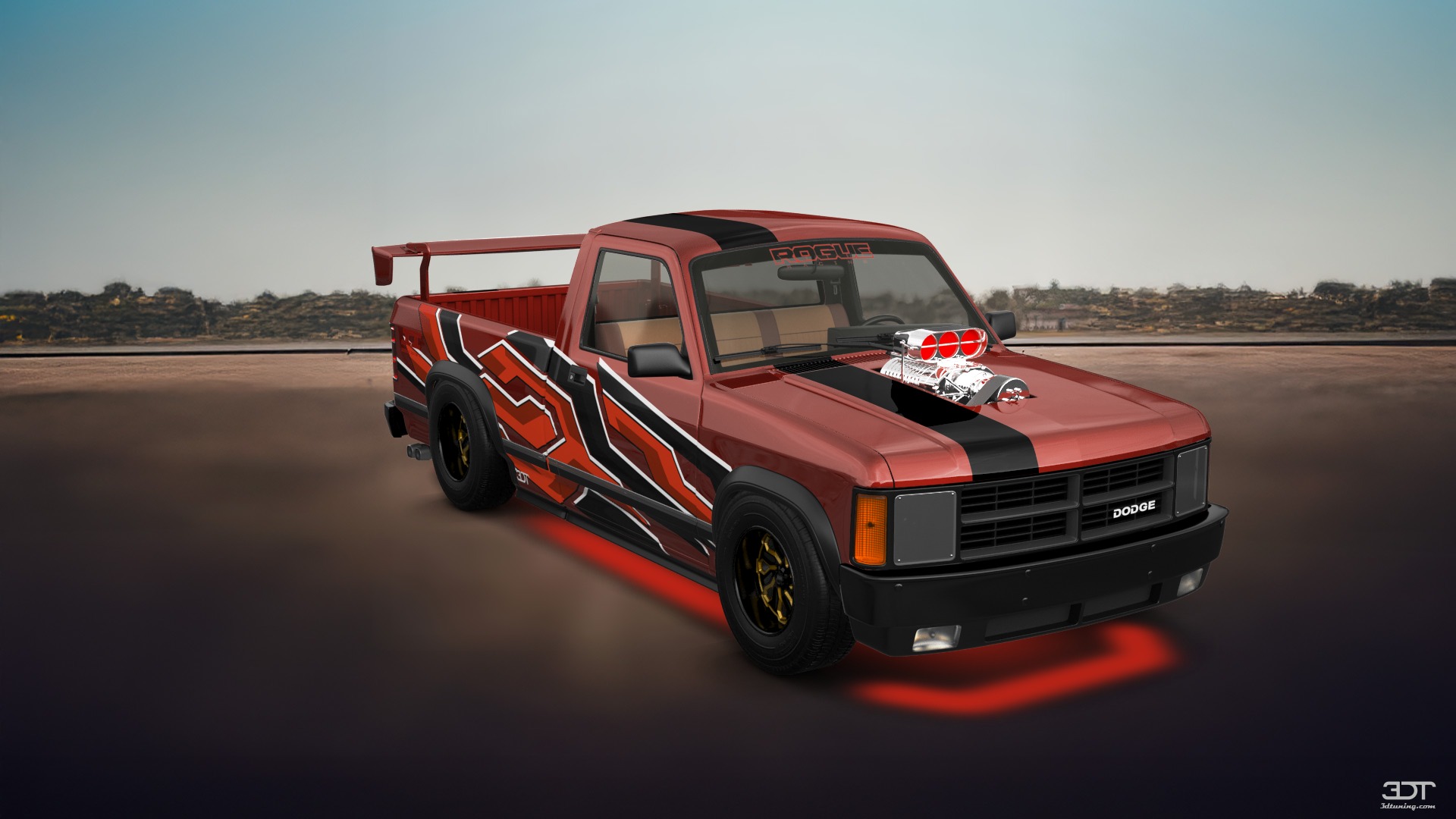 Dodge Dakota Regular Cab 2 Door pickup truck 1987