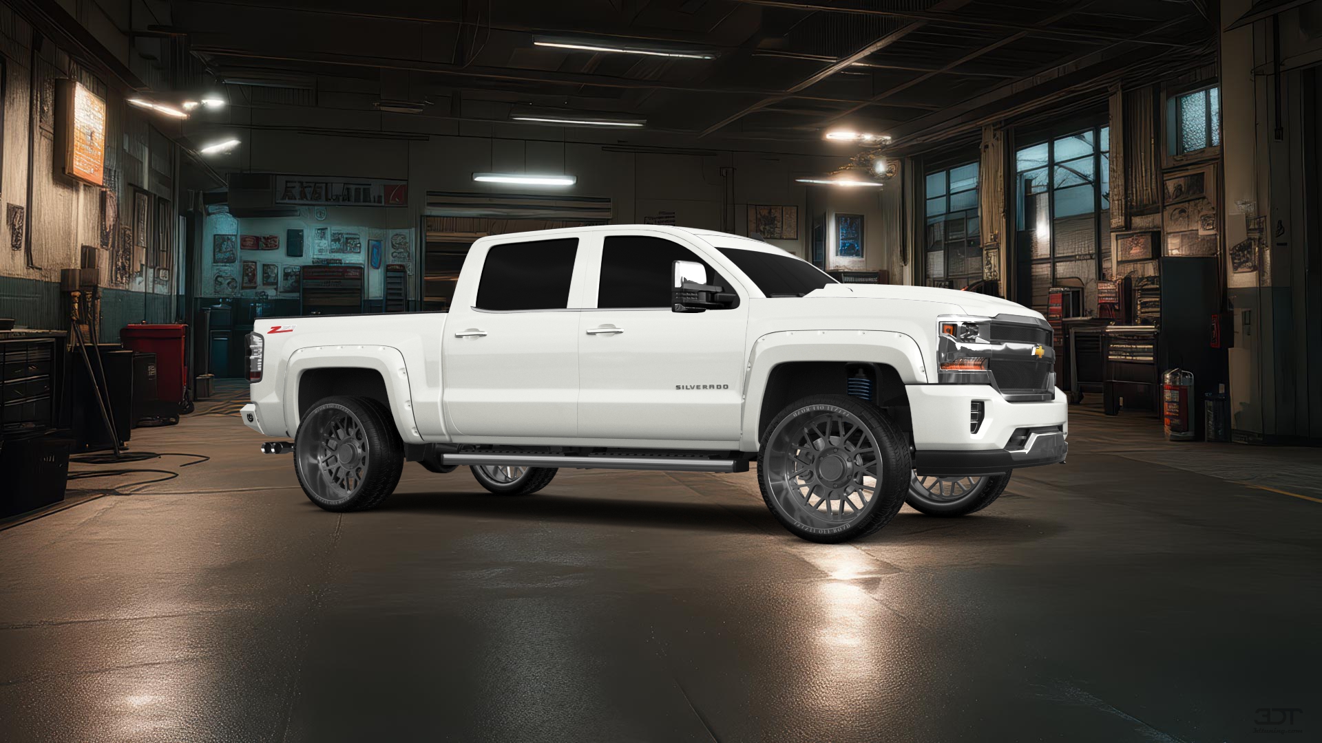 Chevrolet Silverado 1500 4 Door pickup truck 2016 tuning