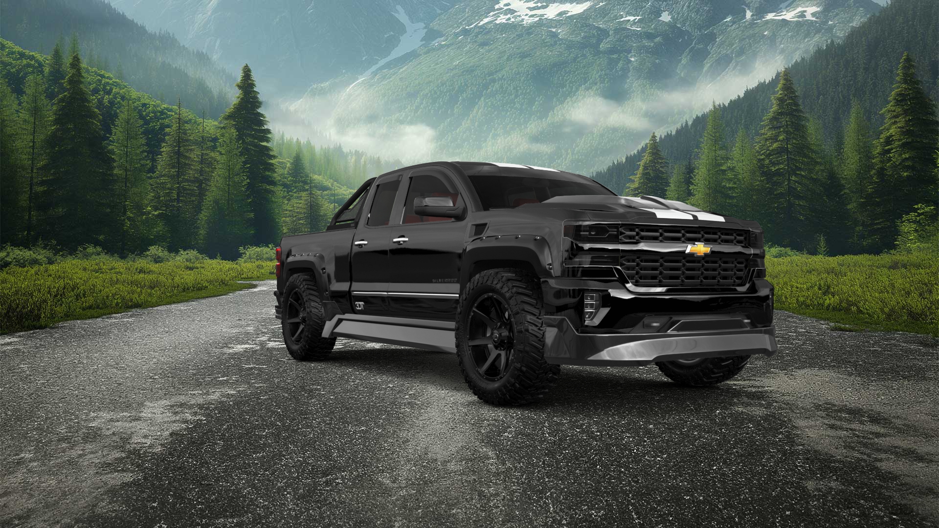 Chevrolet Silverado 1500 6.5 ft box 4 Door pickup truck 2016