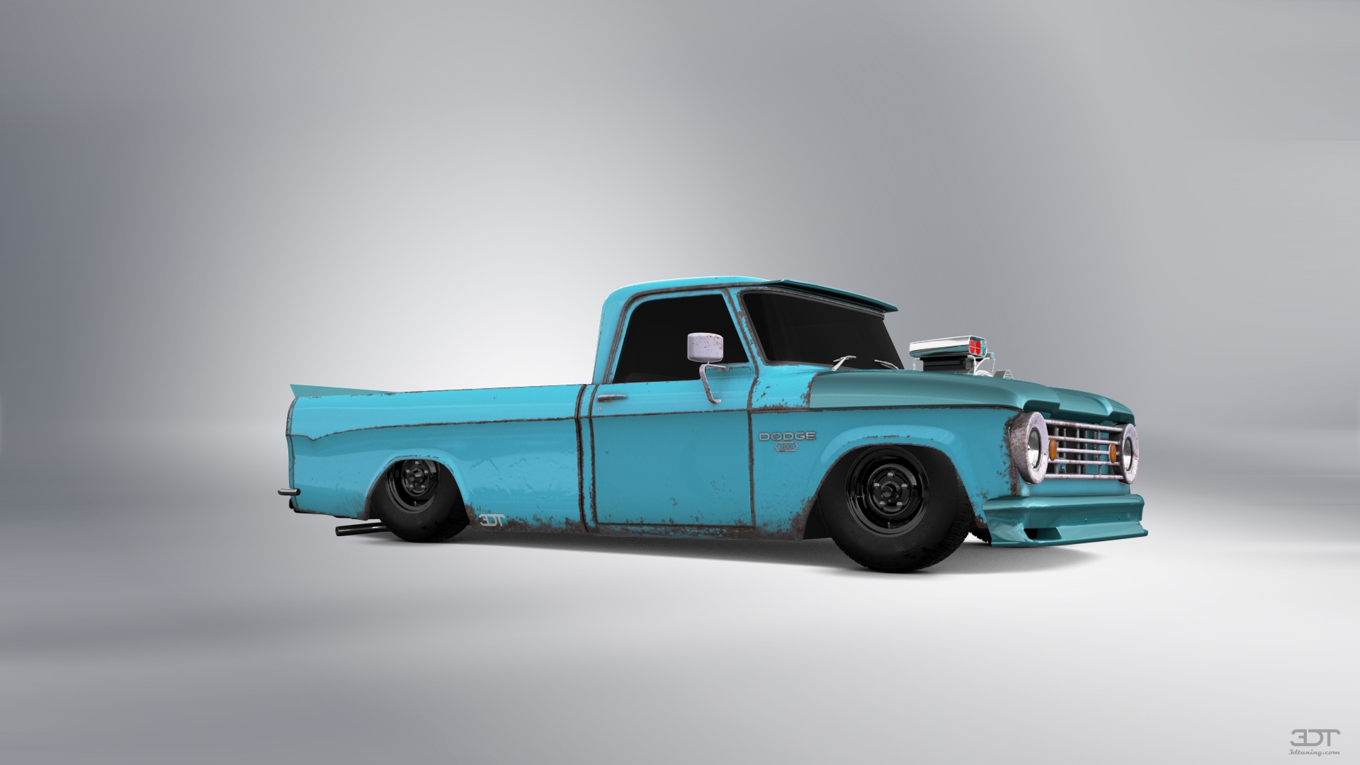 Dodge Power Wagon W200 2 Door pickup truck 1966