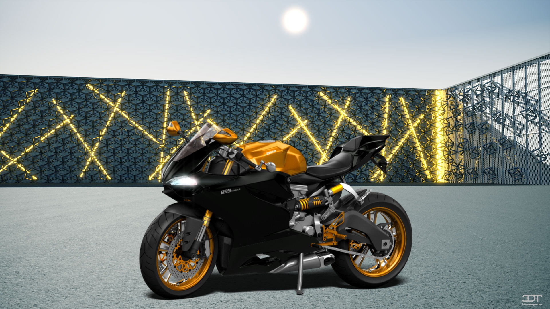 Ducati 899 Panigale Sport Bike 2015 Images