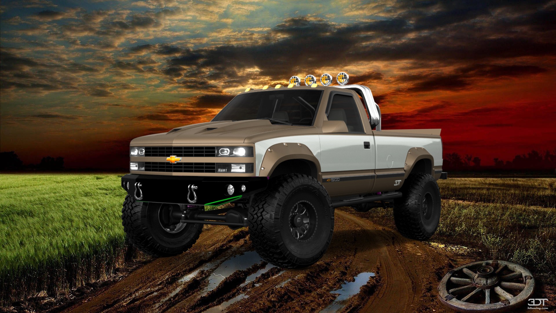 Chevrolet K1500 Regular Cab Fleetside Pickup 1988 tuning