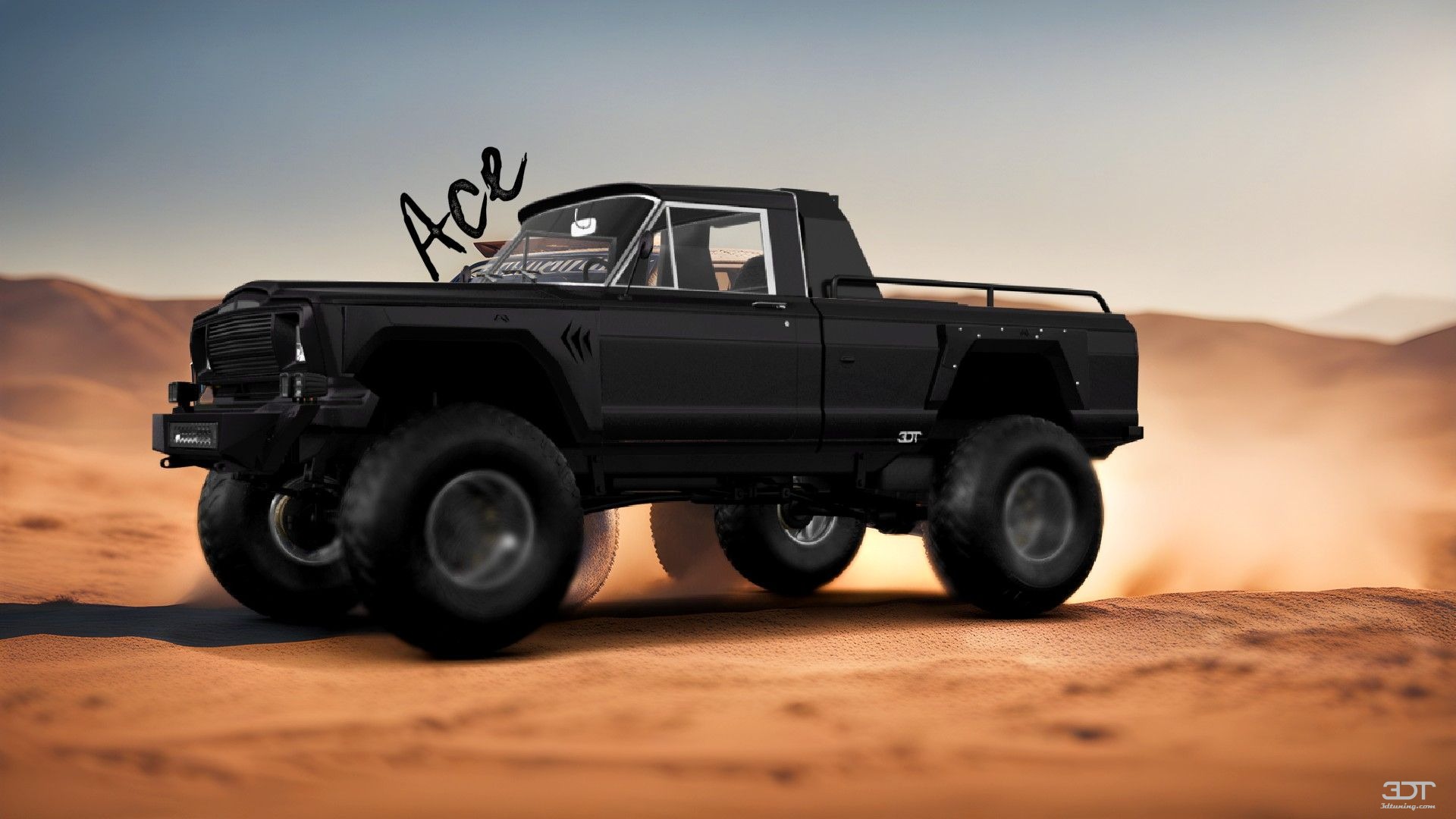 Jeep Gladiator SJ 2 Door pickup truck 1988 tuning