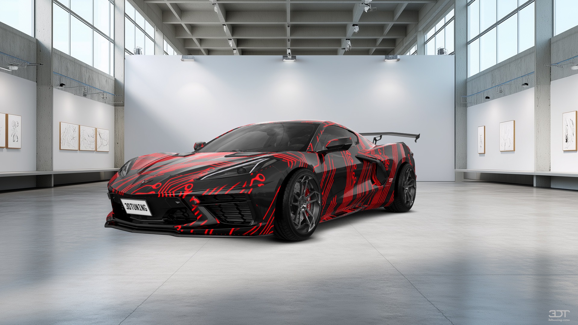 Chevrolet Corvette 2 door targa top 2020 tuning