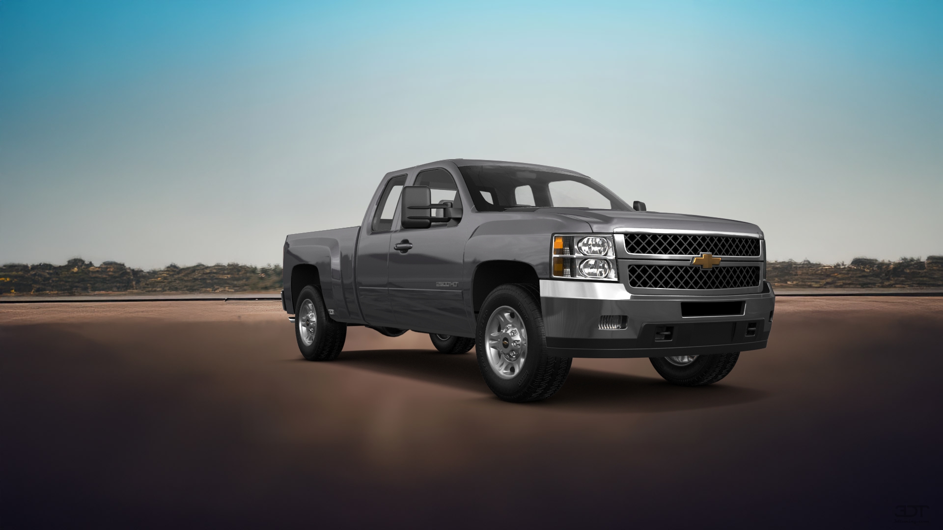 Chevrolet Silverado 2500 HD Extended Cab Pickup Truck 2007 Images