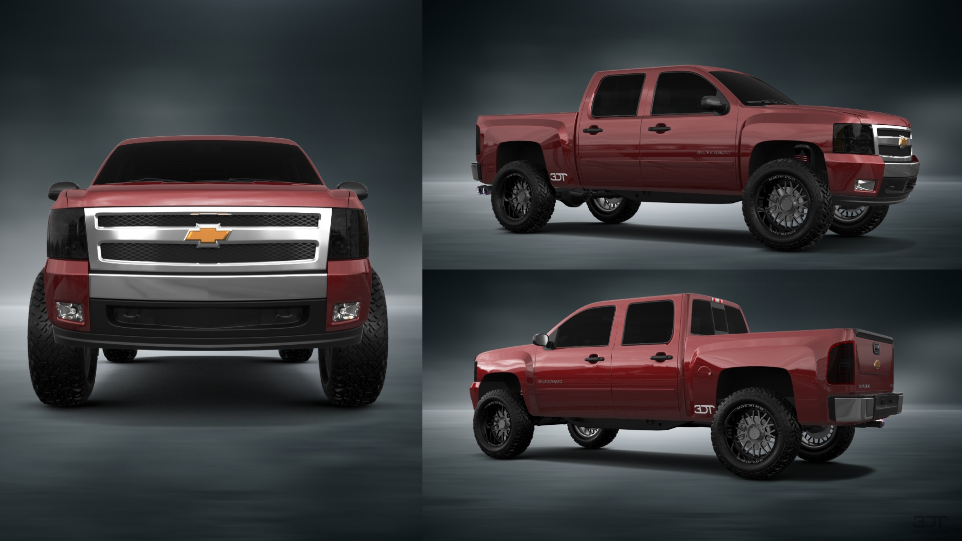 Chevrolet Silverado 1500 Crew Cab 4 Door pickup truck 2007 tuning