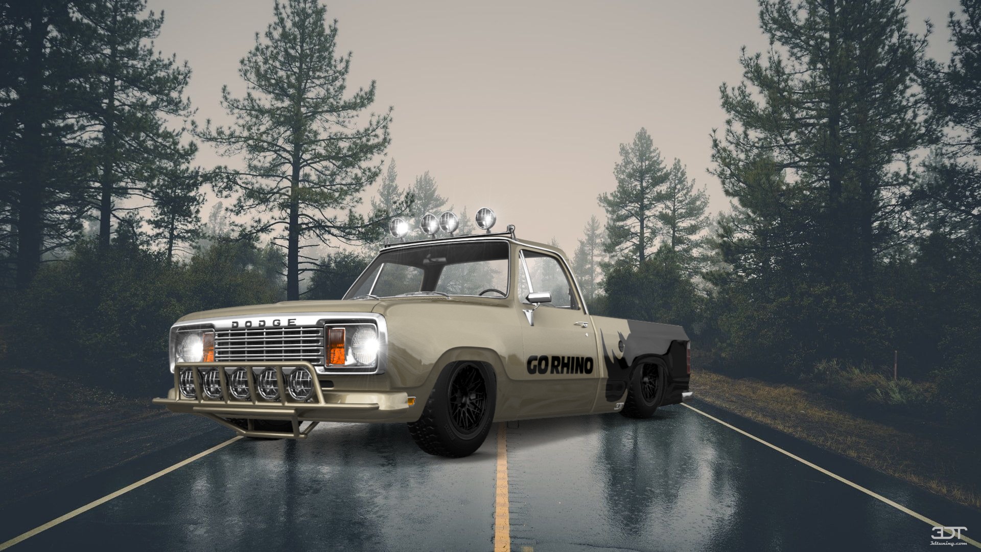 Dodge Power Wagon W200 2 Door pickup truck 1977