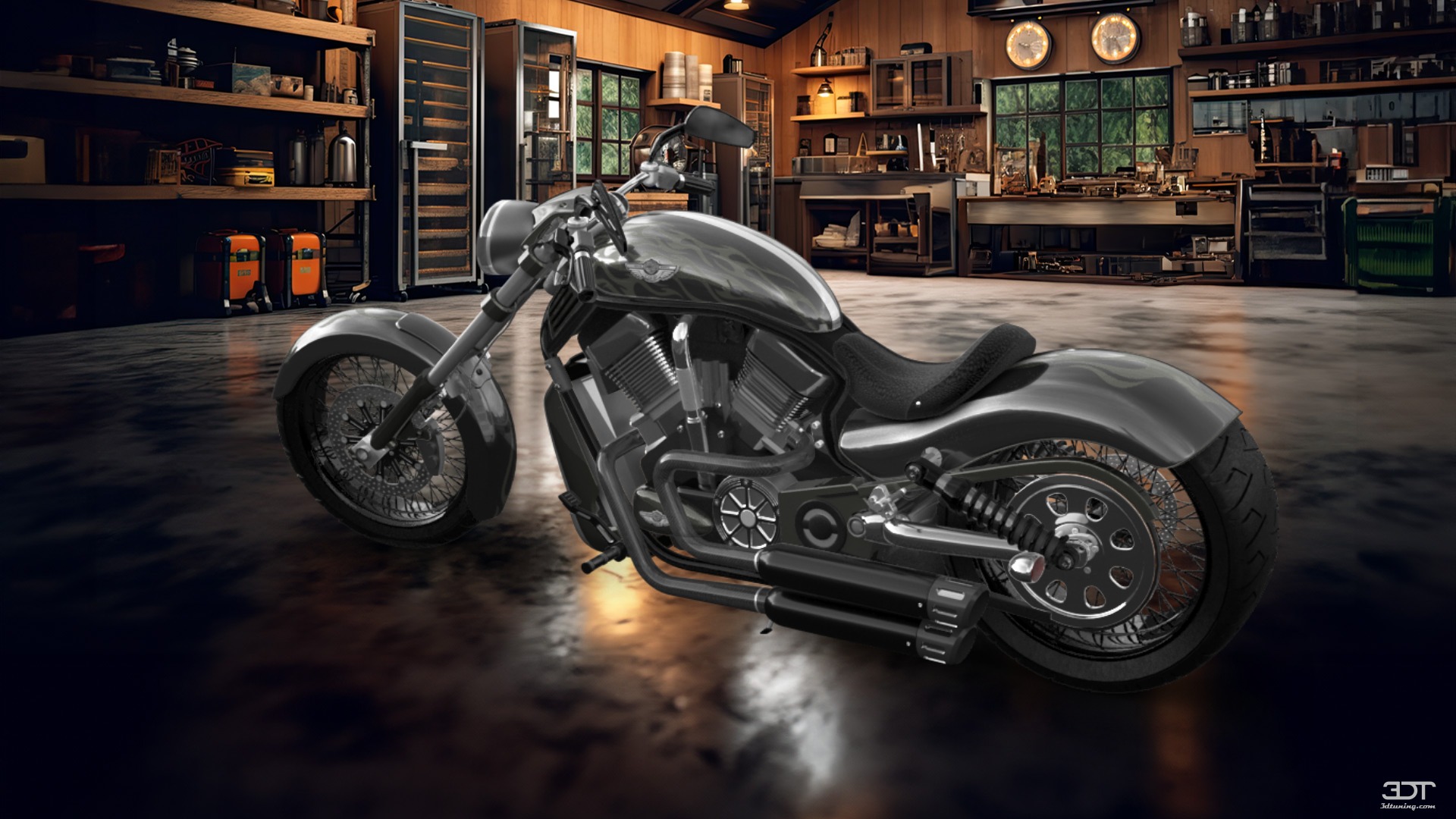 Harley-Davidson Custom Chopper Cruiser 2011 이미지