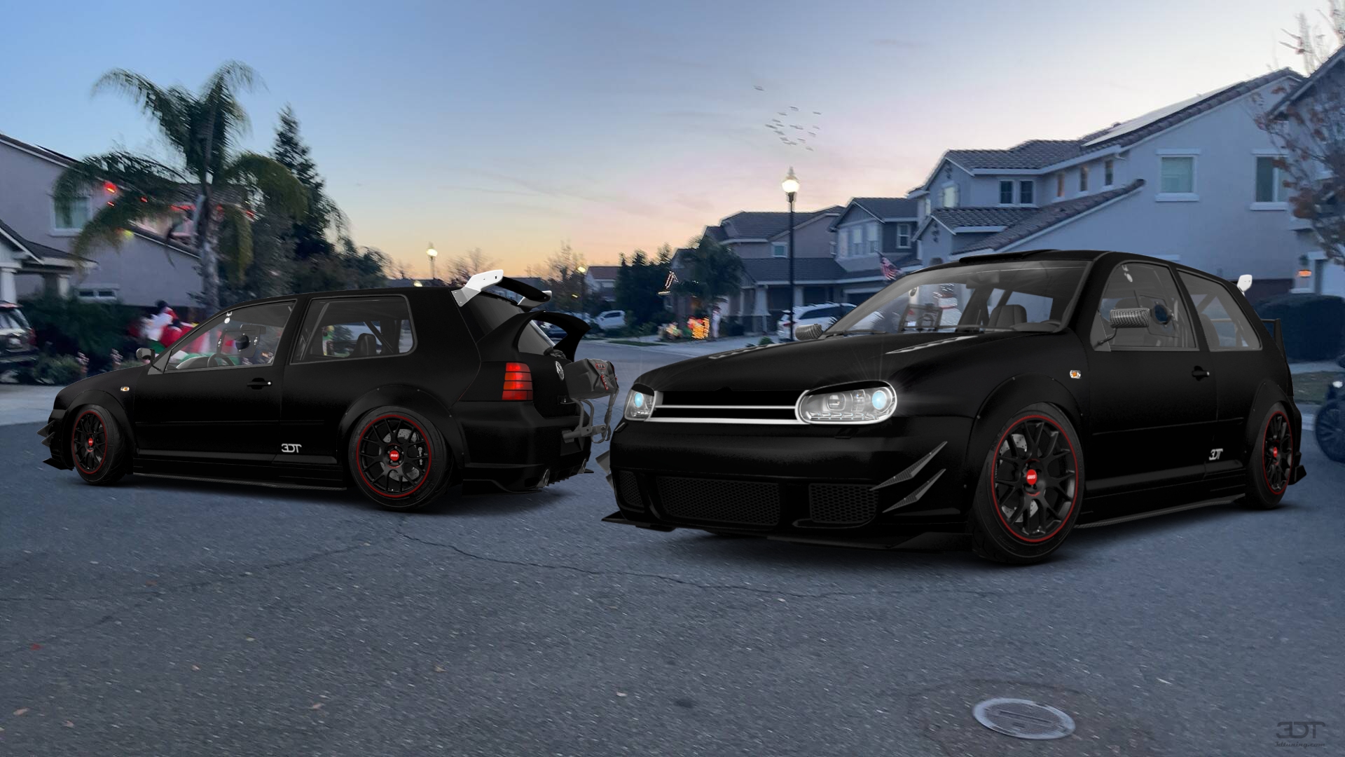 Volkswagen Golf 4 (mk4) 3 Door Hatchback 1997 tuning