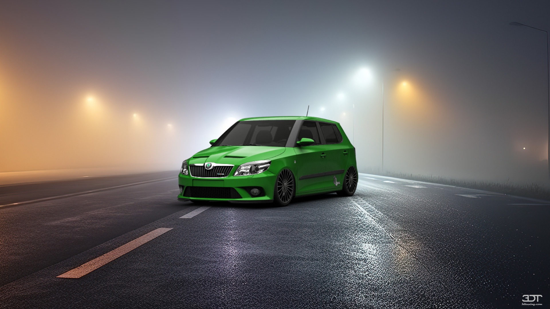 Skoda Fabia 5 Door Hatchback 2011 tuning