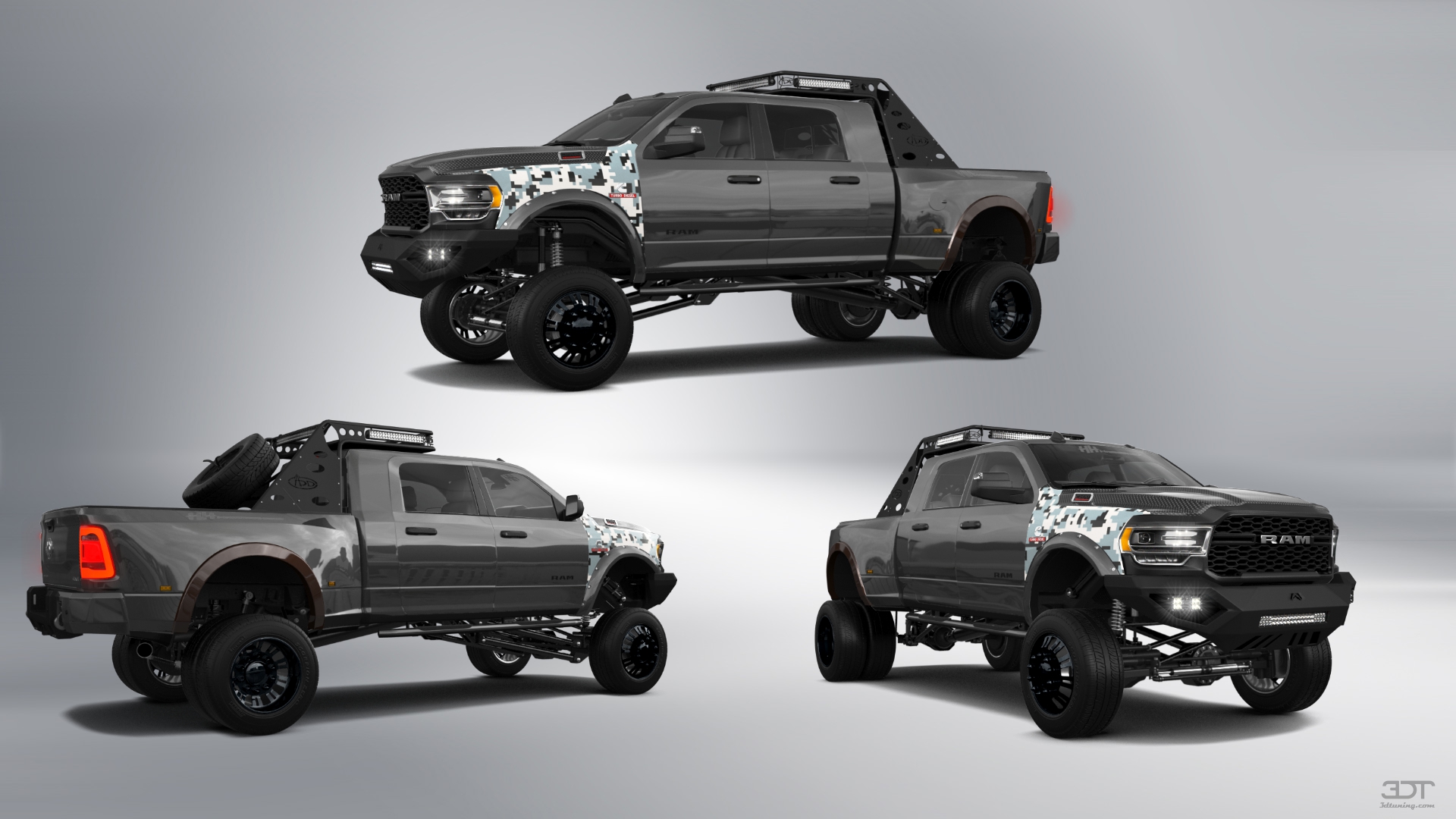 Dodge Ram 3500 4 Door pickup truck 2020 tuning