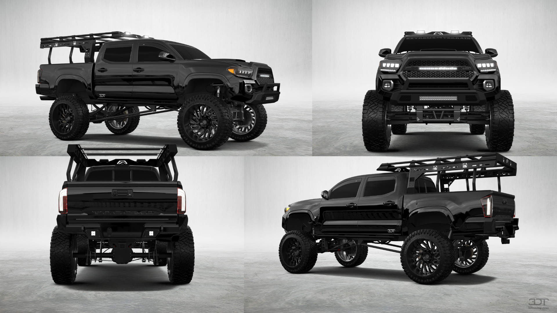 Toyota Tacoma 4 Door pickup truck 2018 tuning