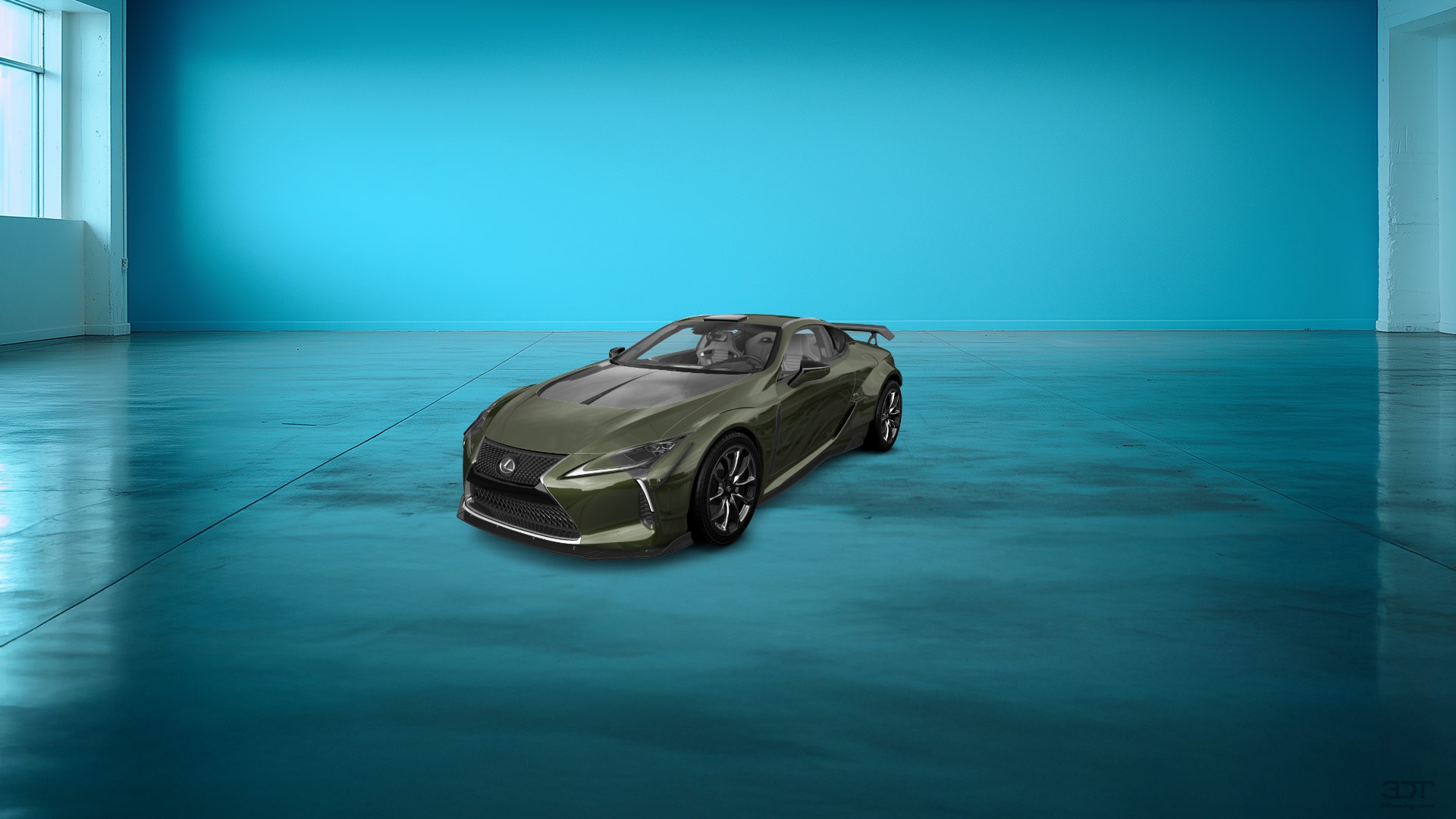 Lexus LC500 2 door fastback coupe 2017 tuning