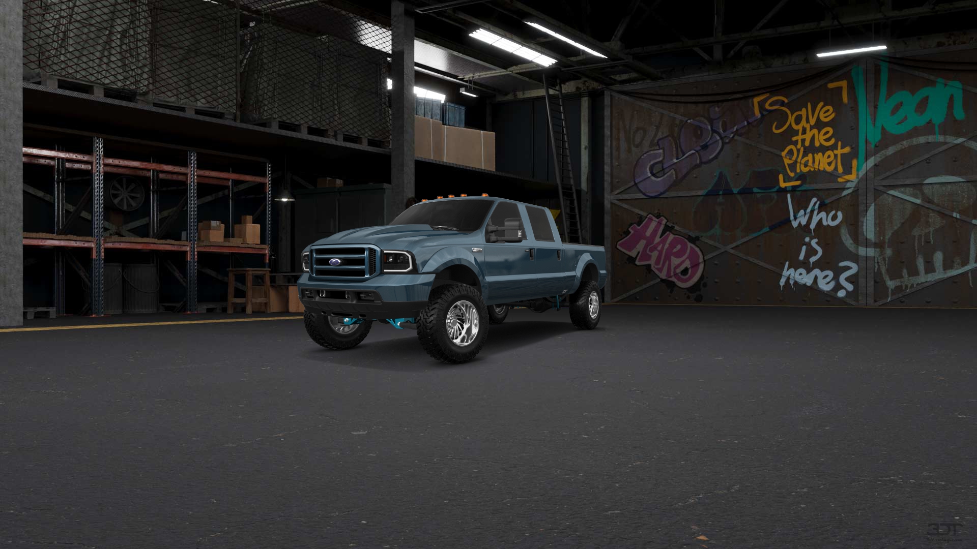 Ford F-250 Crew Cab 4 Door pickup truck 1999 tuning