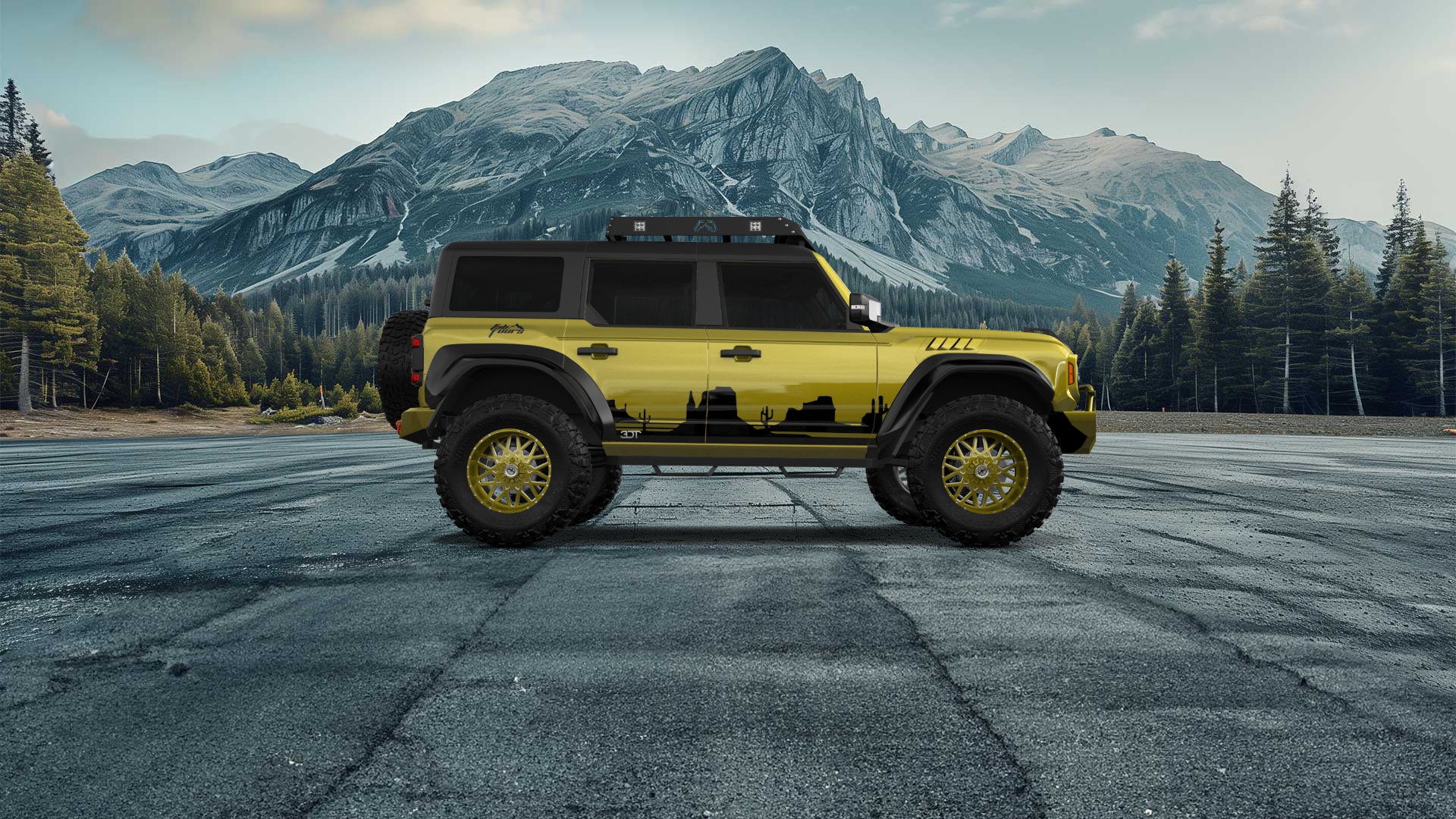 Ford Bronco Raptor 4 Door pickup truck 2022