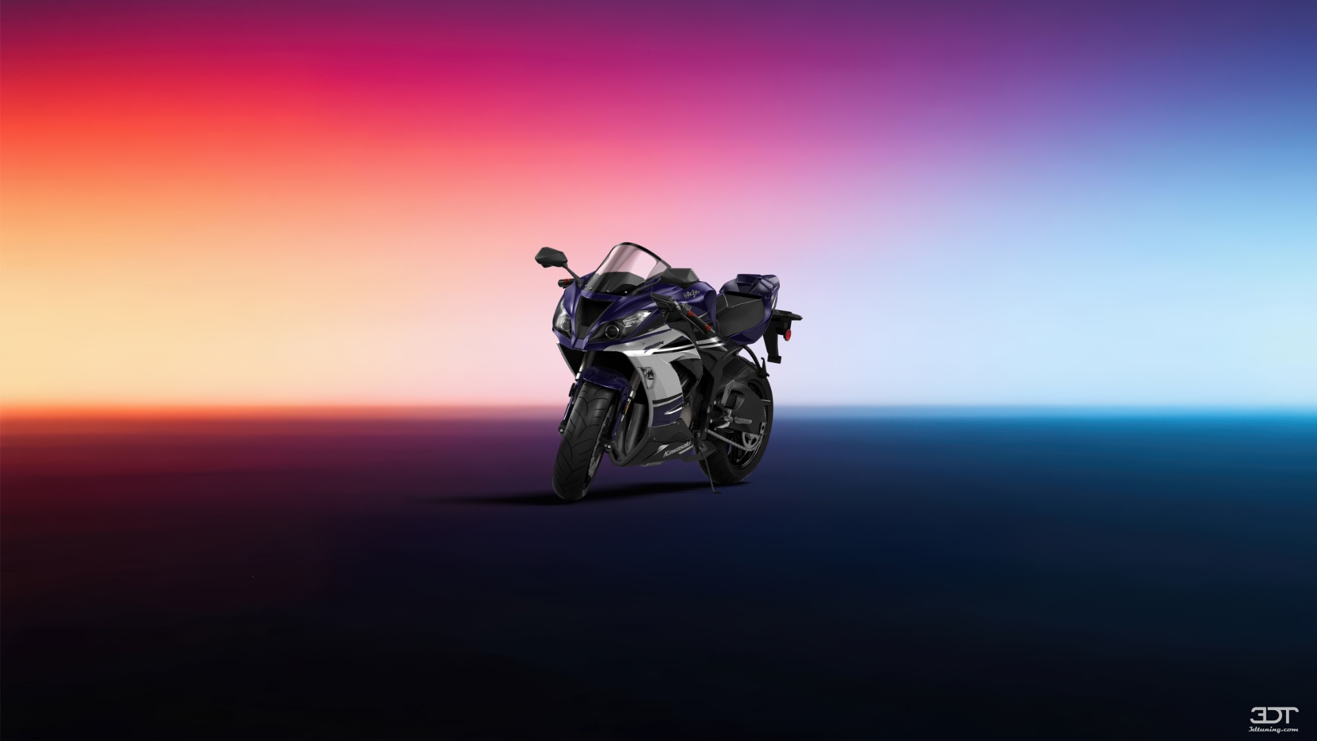 Kawasaki Ninja ZX 6R Sport Bike 2015 tuning