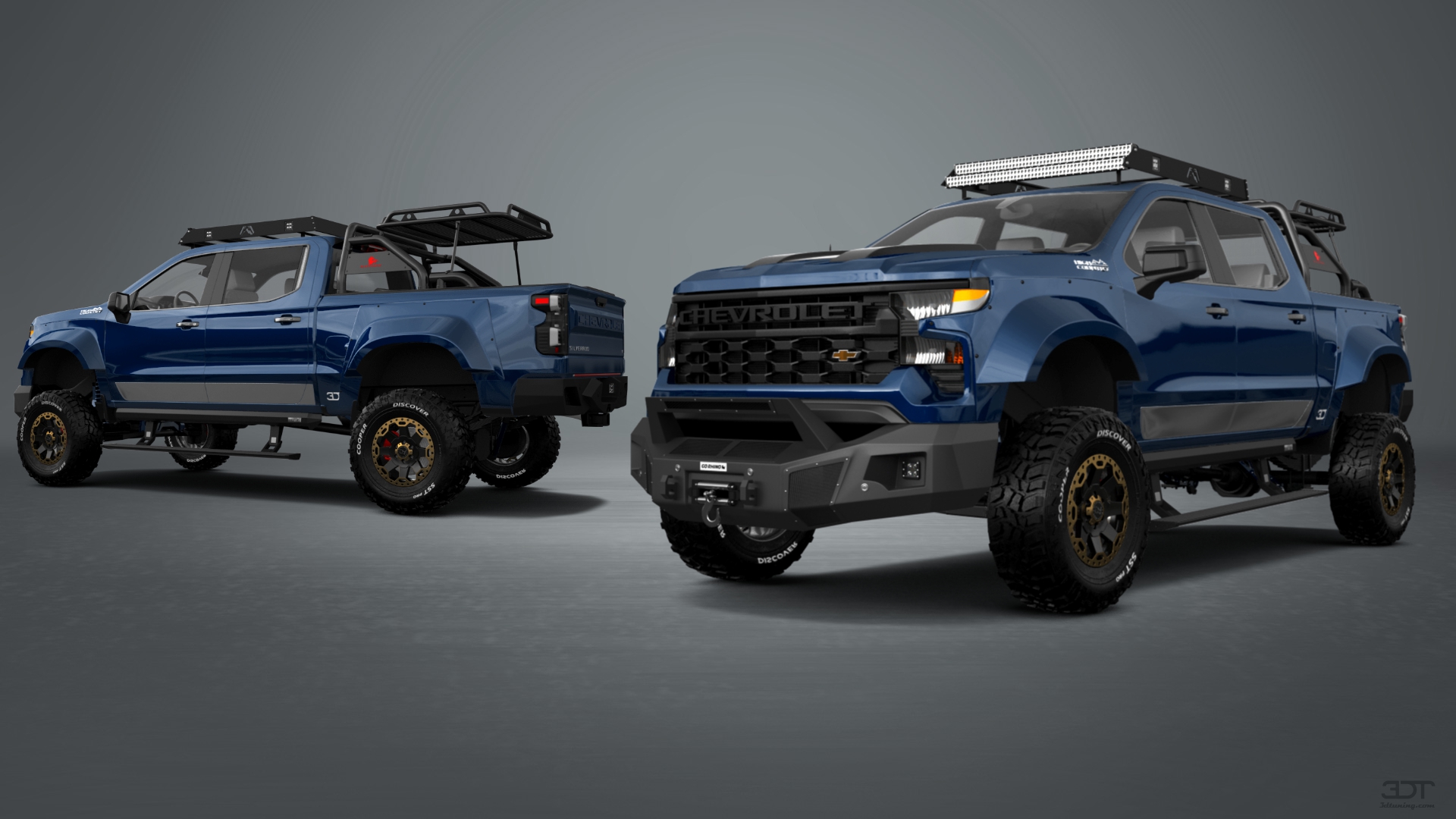 Chevrolet Silverado 1500 Crew Cab 5.8 ft box 4 Door pickup truck 2023 tuning