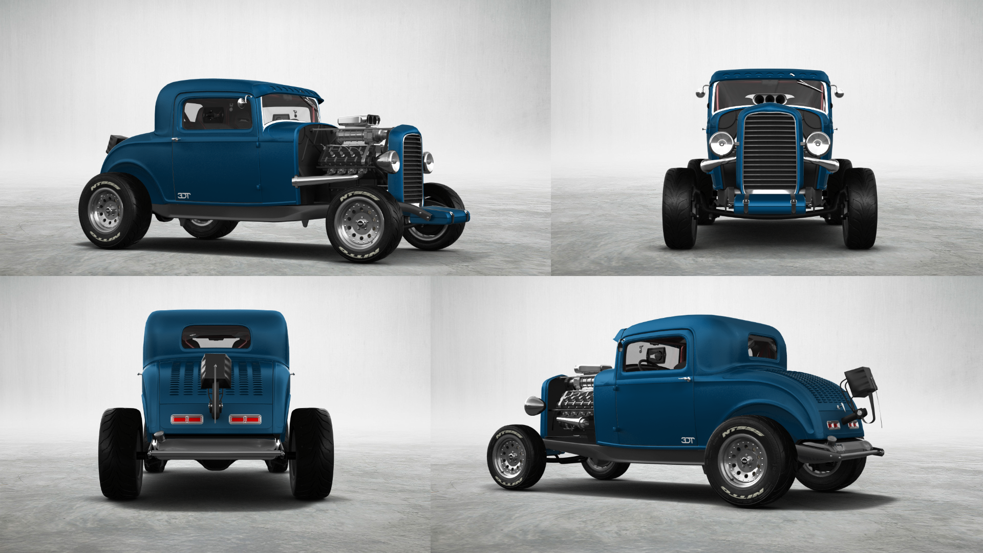 Ford Model B Deluxe 2 Door Coupe 1932 tuning