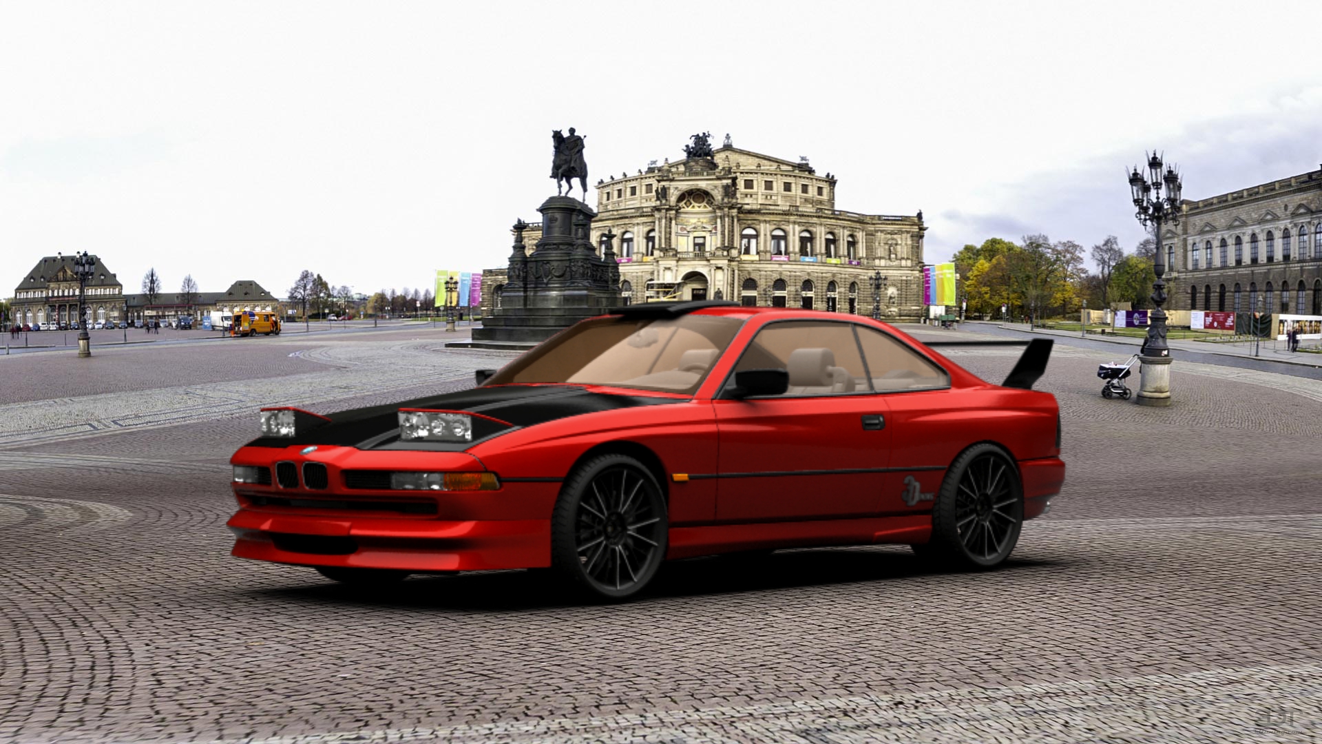 BMW 8 series Coupe 1989 tuning