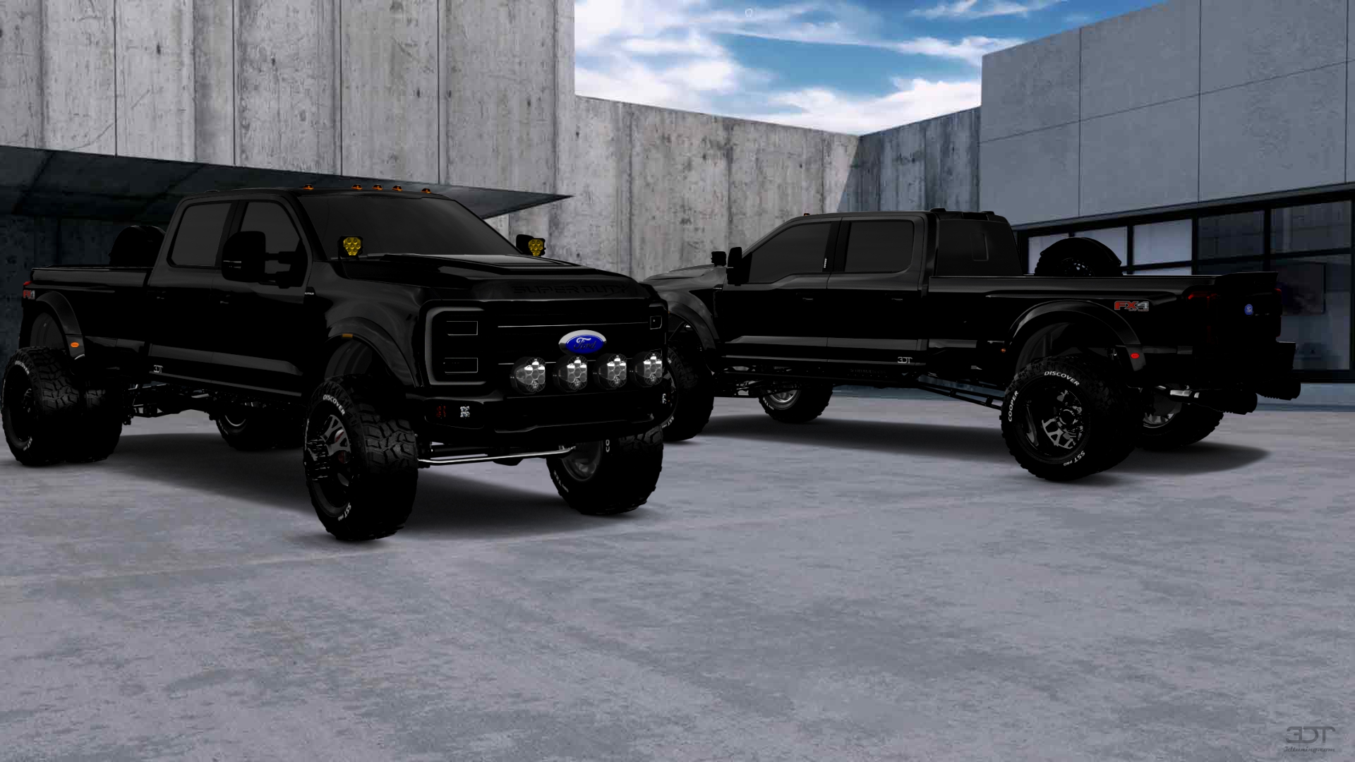 Ford F-350 DRW Crew Cab 4 Door pickup truck 2023 Images