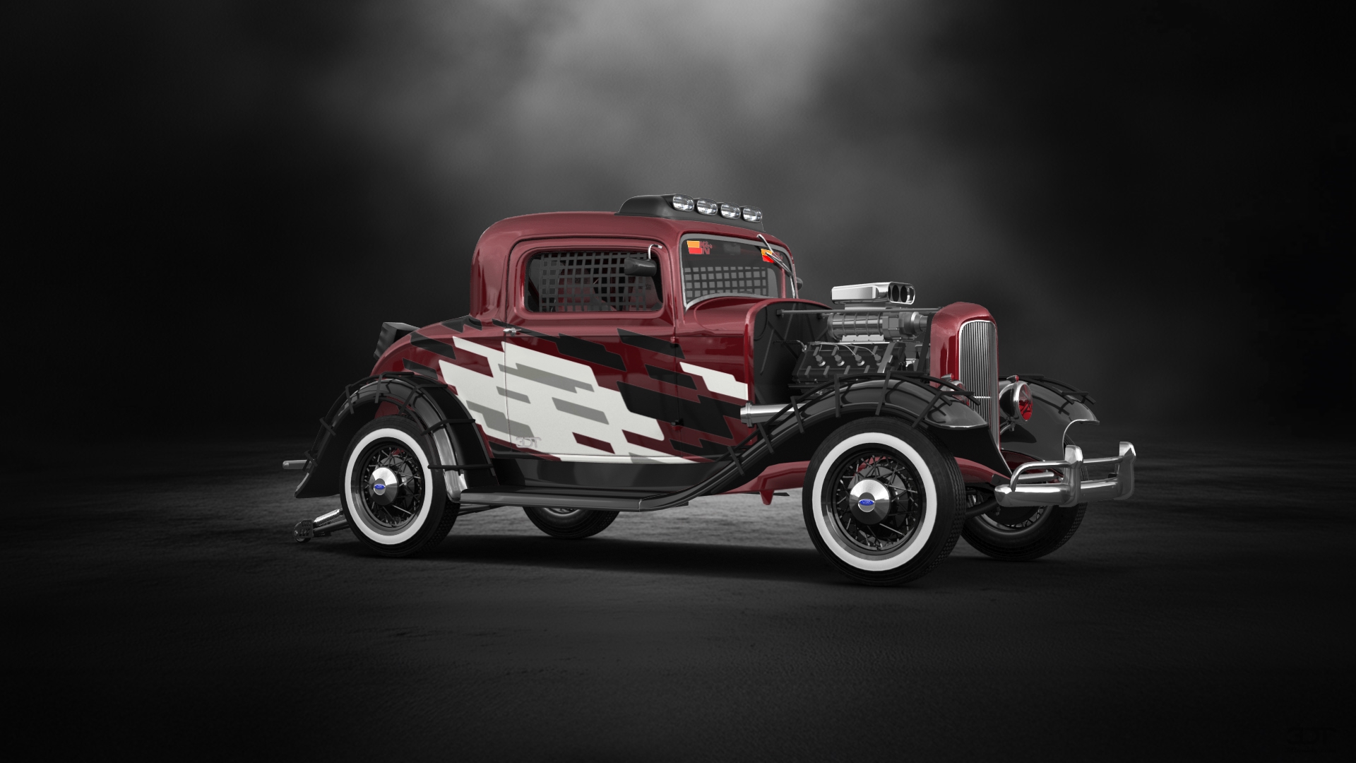 Ford Model B Deluxe 2 Door Coupe 1932