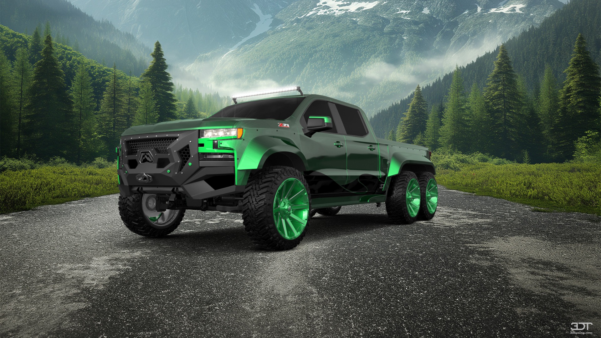 Chevrolet Silverado Hennessey Goliath 6X6 Truck 2020