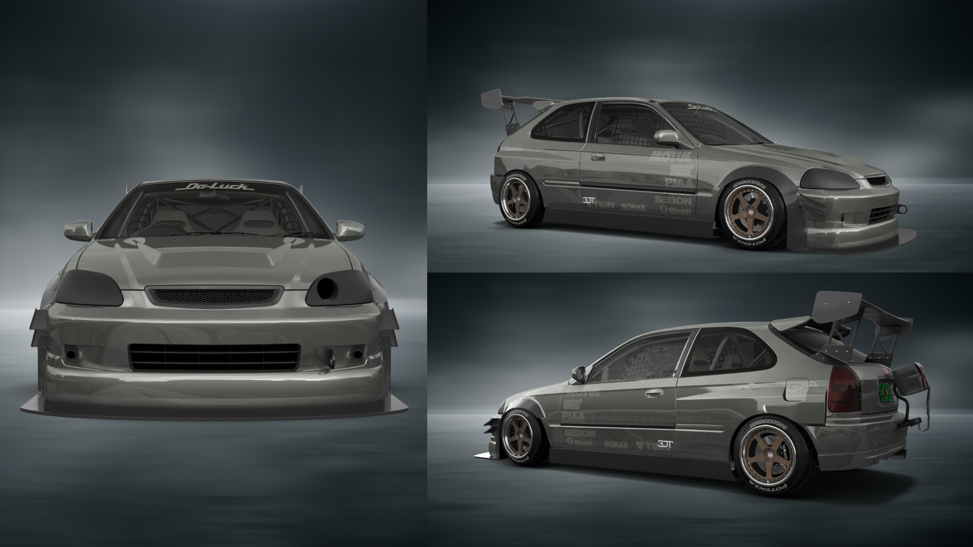 Honda Civic 3 Door Hatchback 1997 Images