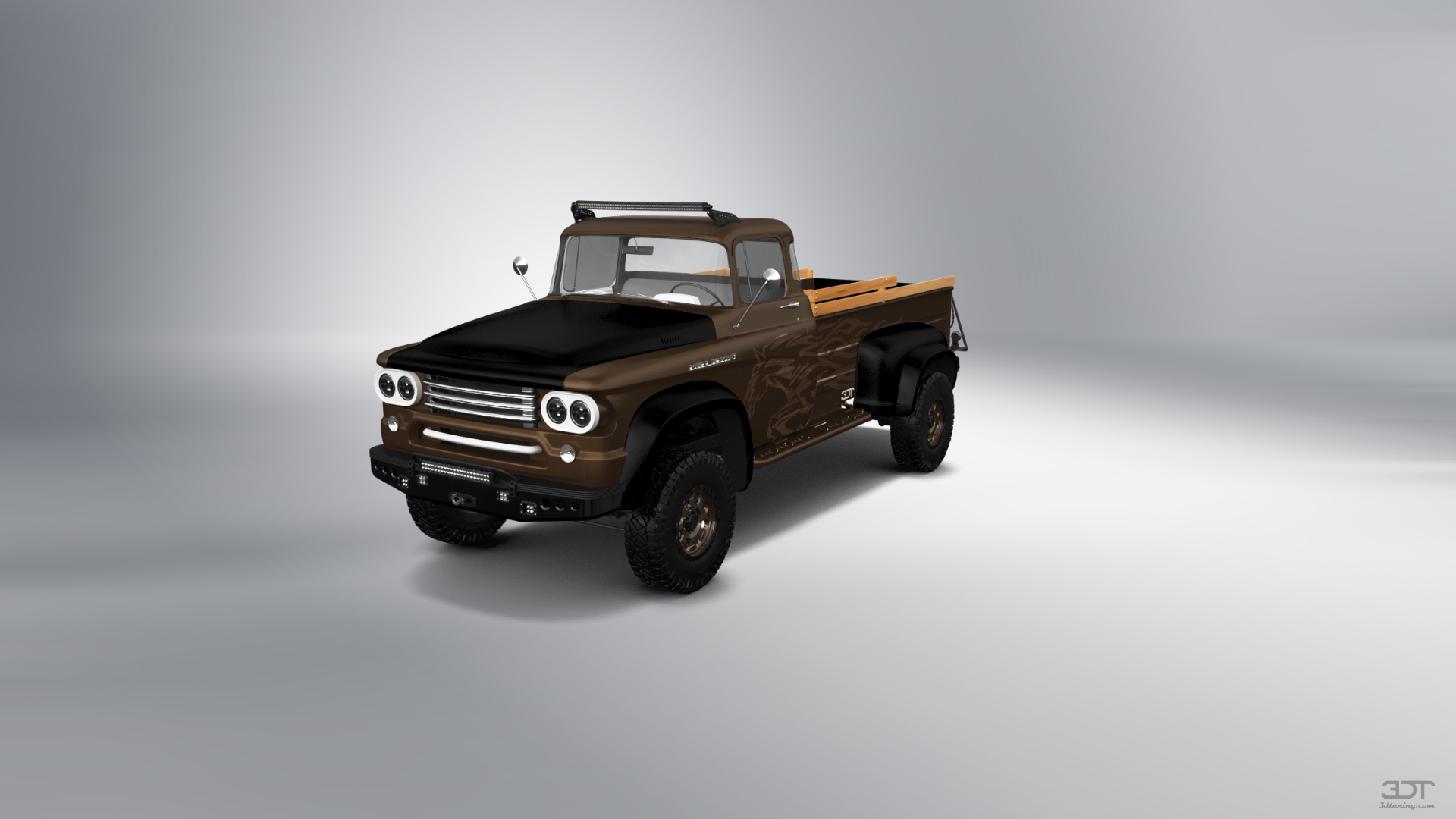 Dodge Power Wagon W300 2 Door pickup truck 1958