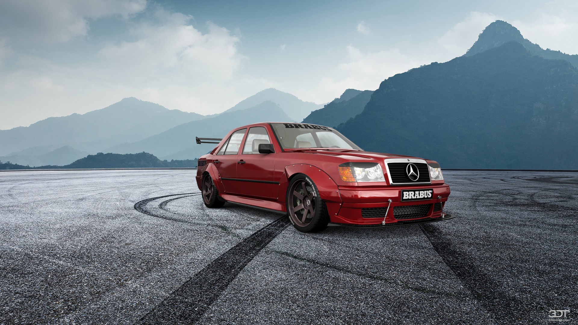 Mercedes E-Class Sedan 1984 tuning
