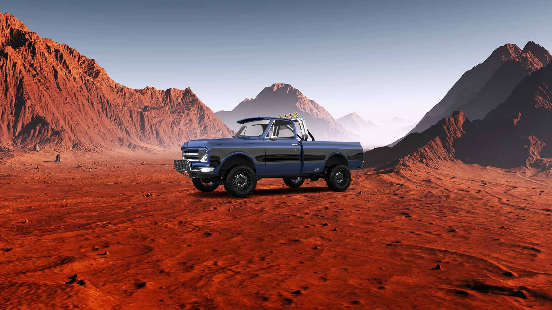 Chevrolet C-10 Cheyenne challenge 2 Door pickup truck 3967