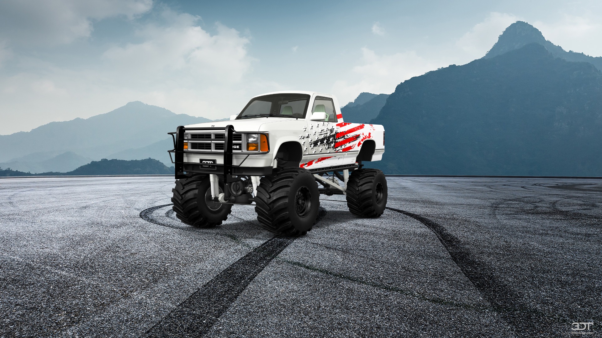 Dodge Dakota Regular Cab 2 Door pickup truck 1987