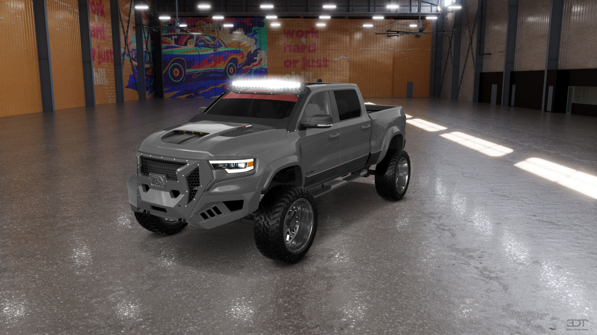 Dodge Ram 1500 TRX 4 Door pickup truck 2021
