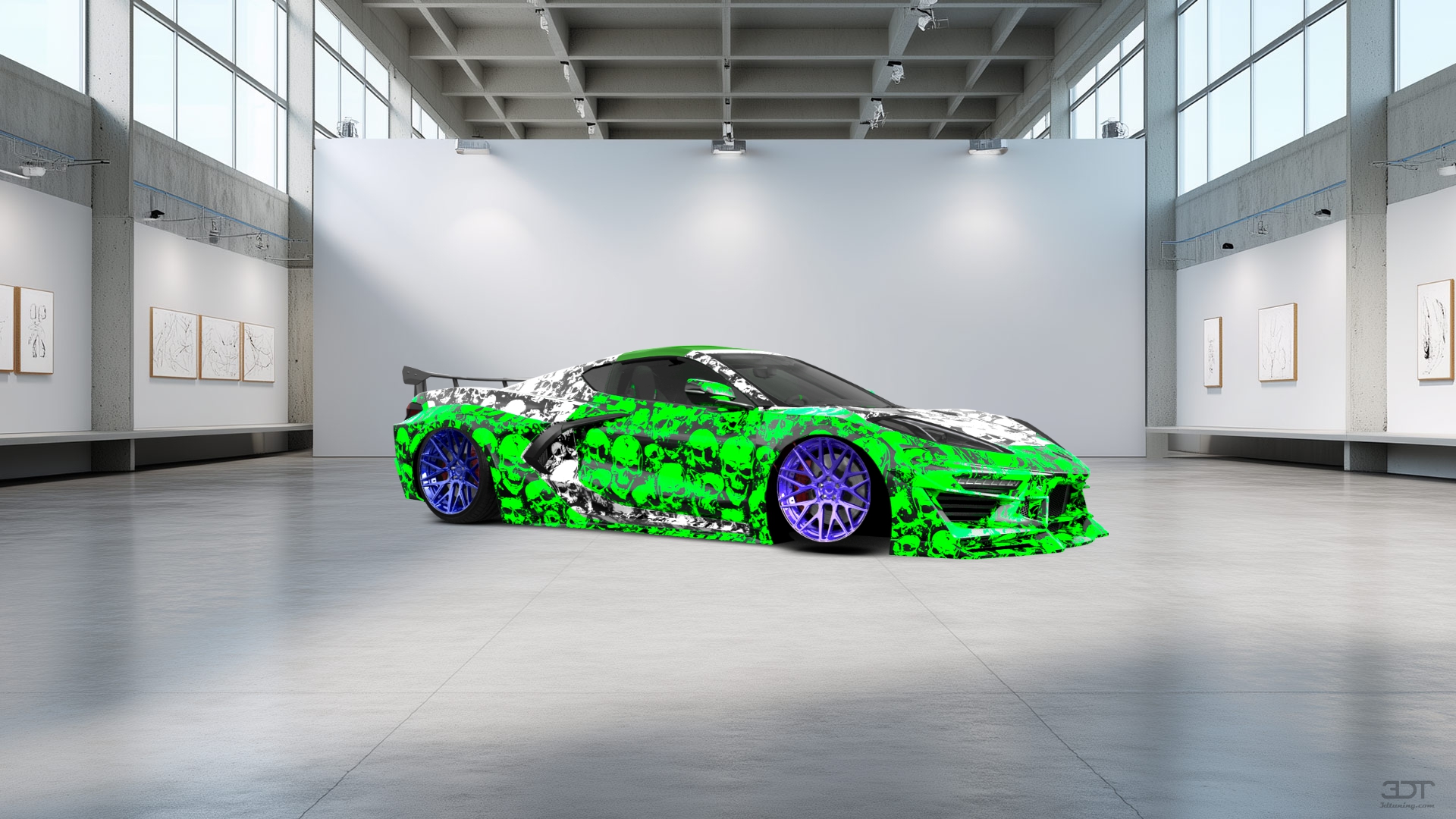 Chevrolet Corvette 2 door targa top 2020 Images