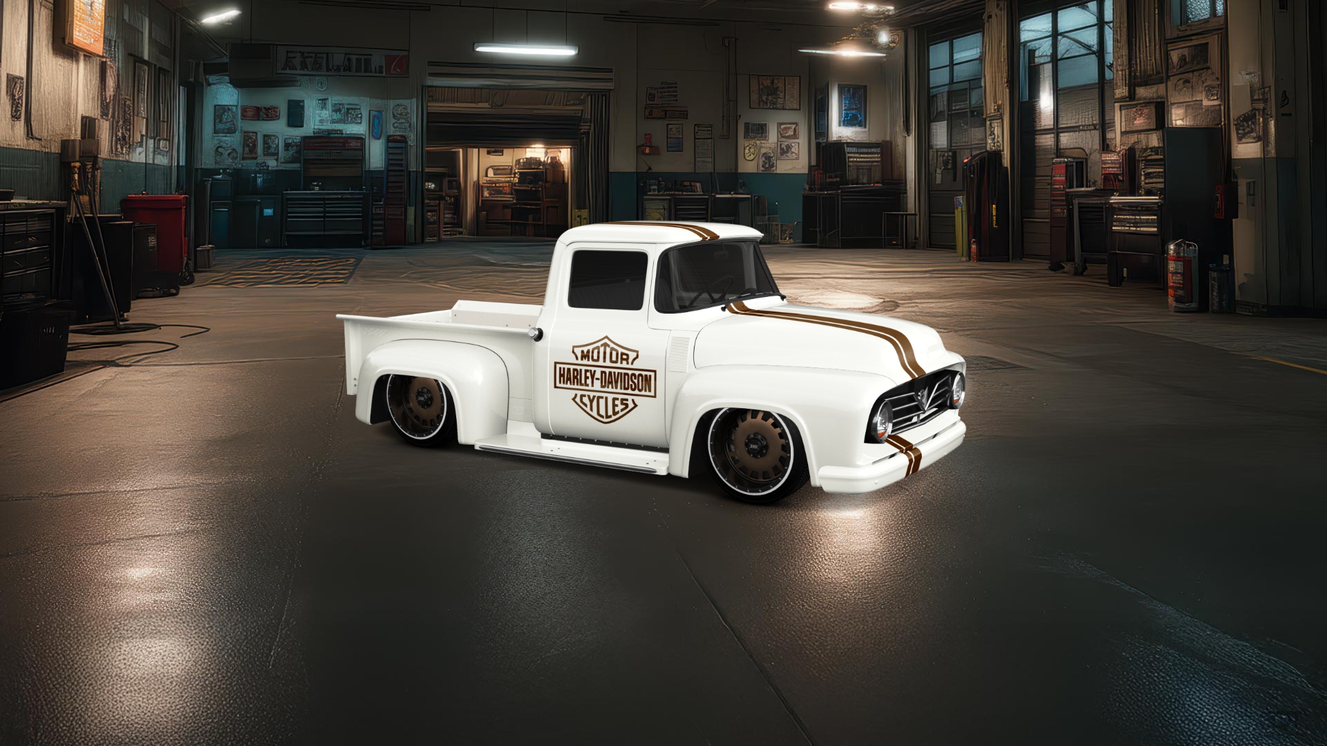 Ford F-100 2 Door truck 1956 tuning