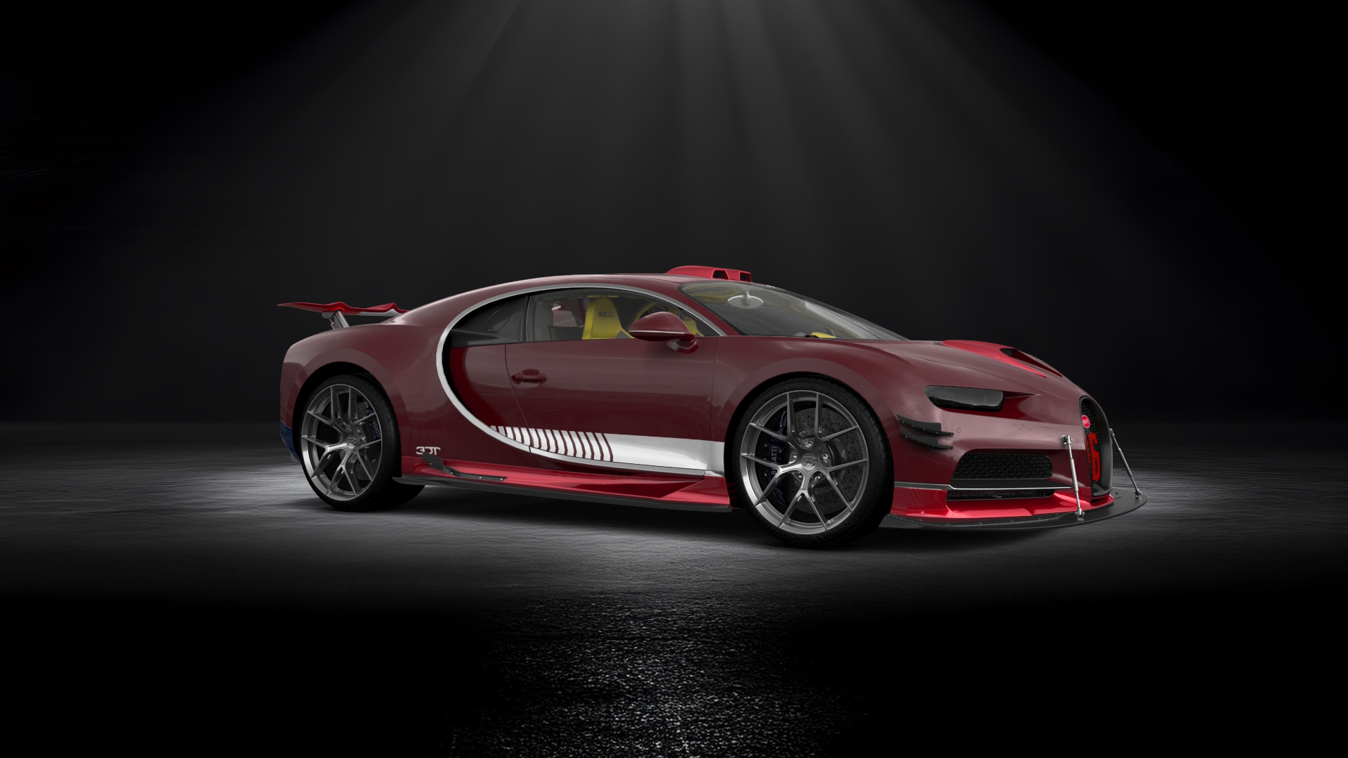 Bugatti Chiron 2 Door Coupe 2016 tuning