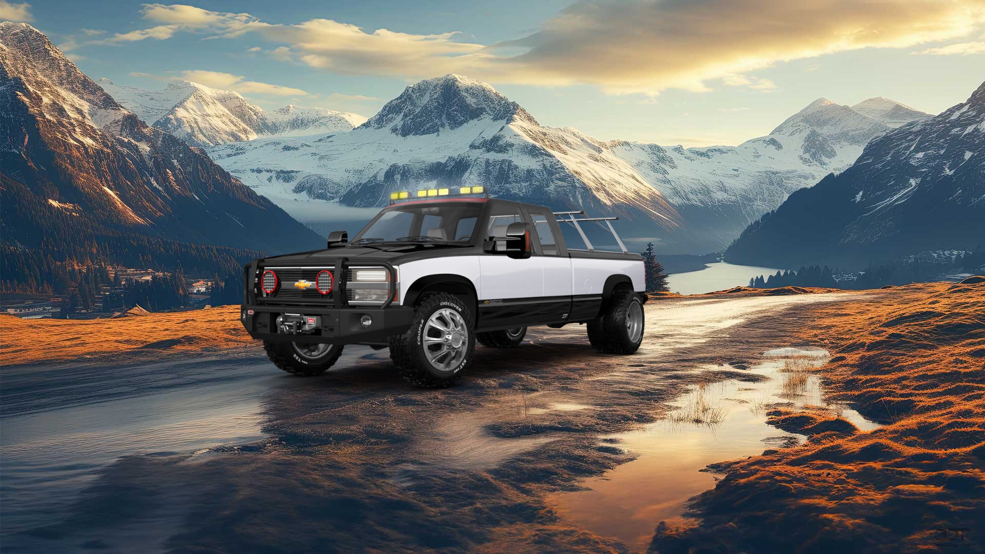 Chevrolet K3500 Extended Cab Pickup Truck 1988 tuning
