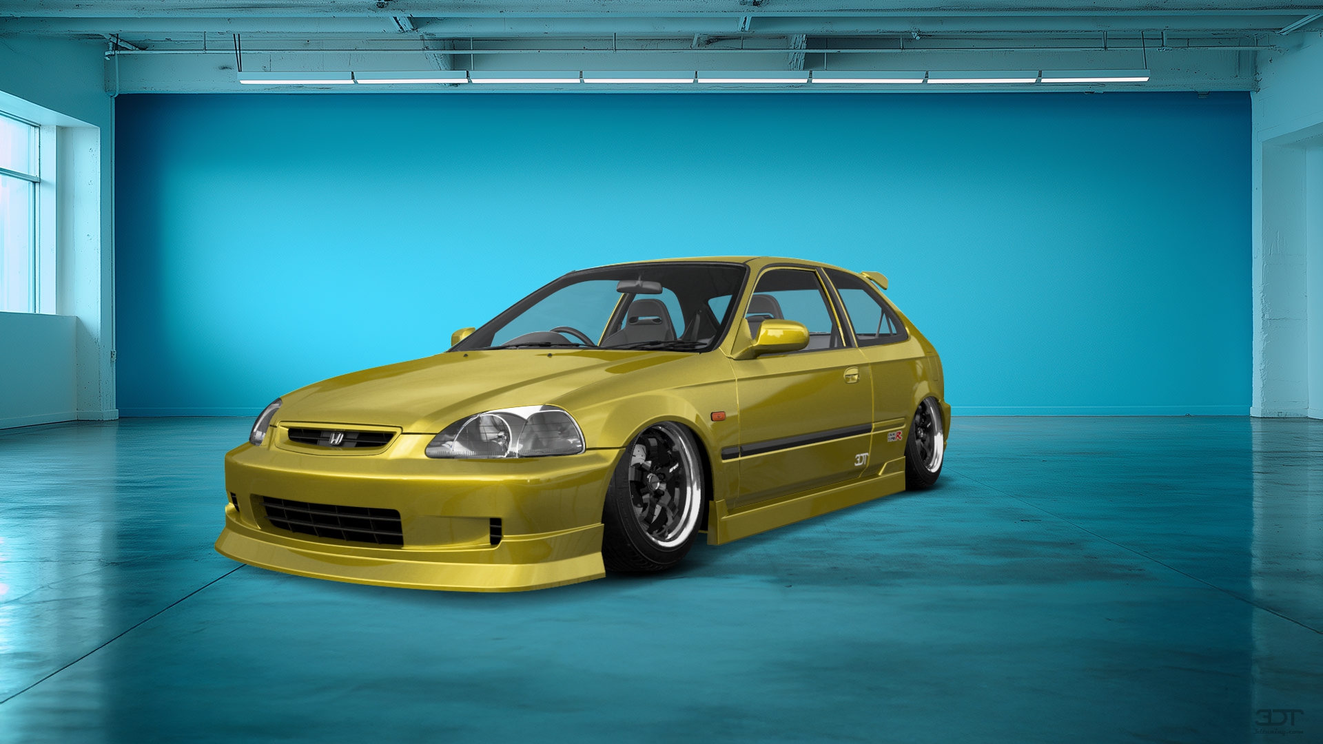 Honda Civic 3 Door Hatchback 1997 tuning