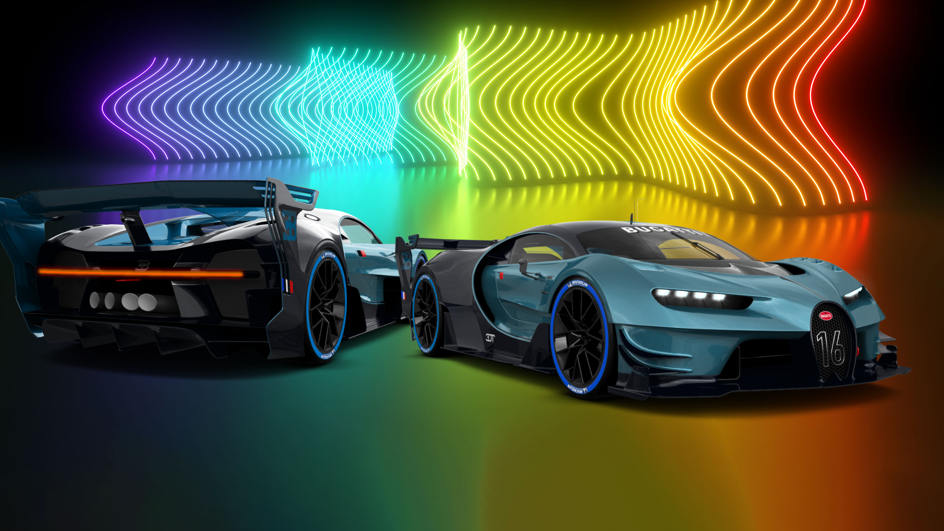 Bugatti Vision GT Supercar 2015 tuning