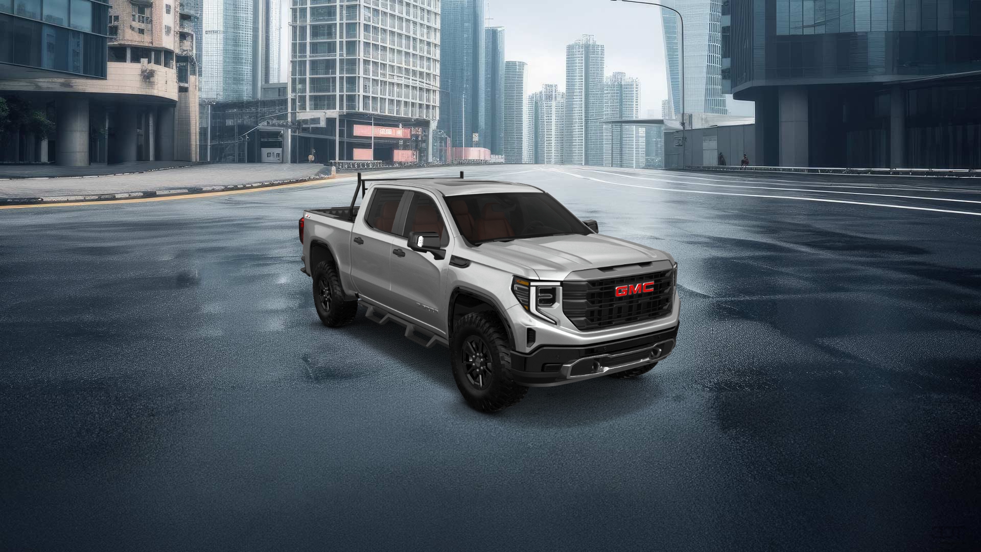 GMC Sierra 1500 Crew Cab 5.8 ft box 4 Door pickup truck 2023 tuning