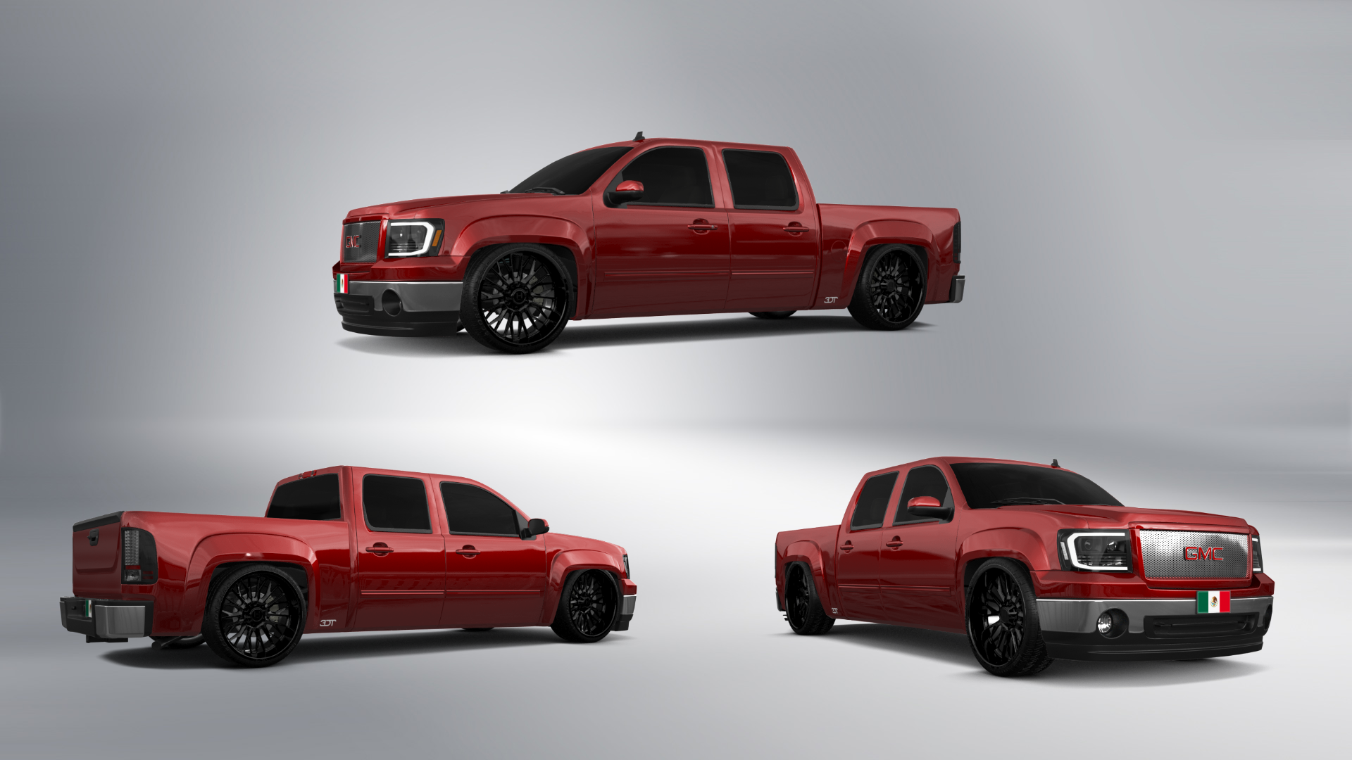 GMC Sierra 1500 Crew Cab 5.8 ft box 4 Door pickup truck 2007
