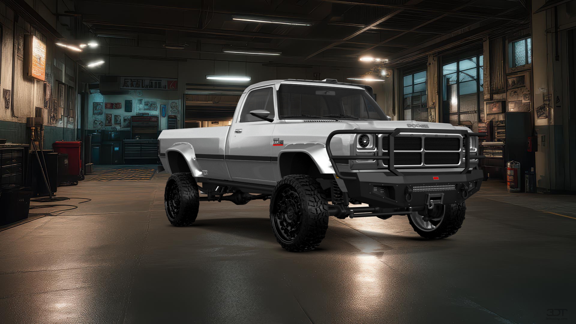Dodge Ram 2 Door pickup truck 1991 tuning