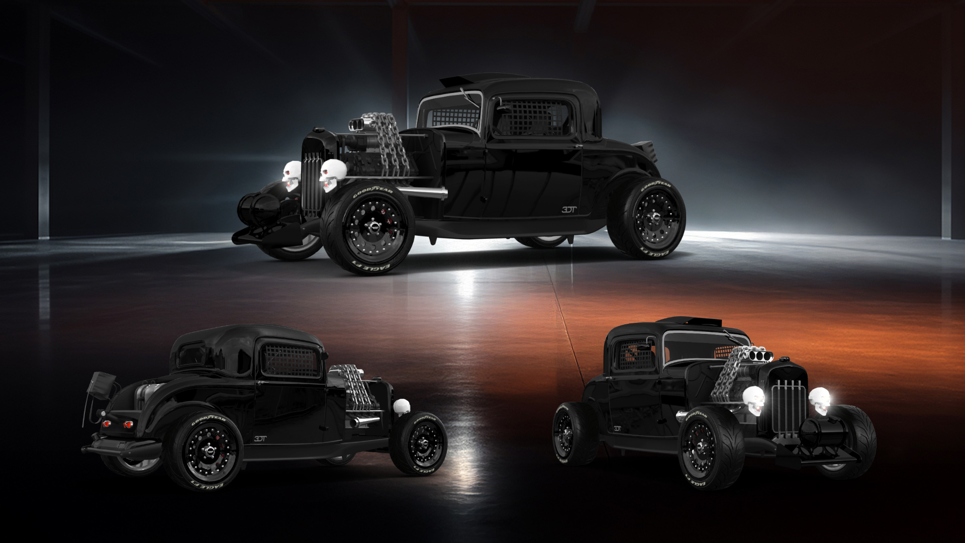 Ford Model B Deluxe 2 Door Coupe 1932 tuning