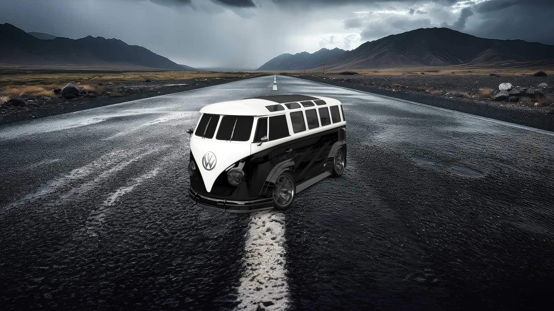 Volkswagen T1 Van 1950 tuning