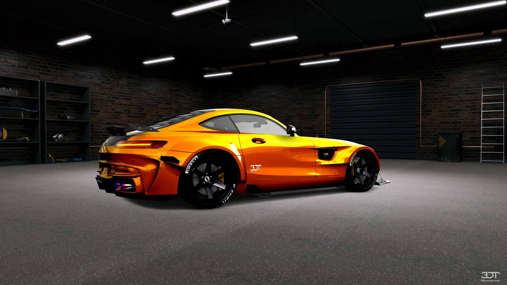 Tuning Mercedes AMG GT 2 door fastback coupe 2016