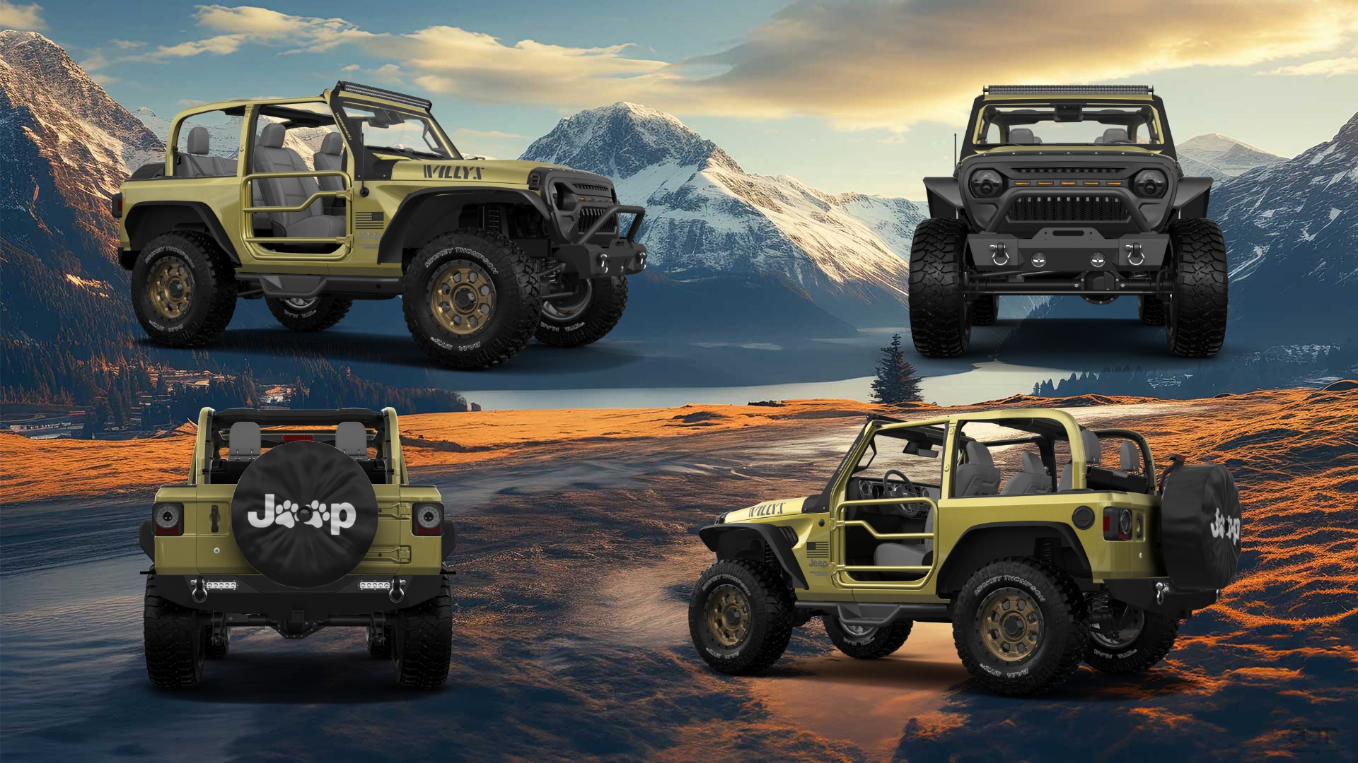 Jeep Wrangler JL 2 Door SUV 2018 tuning