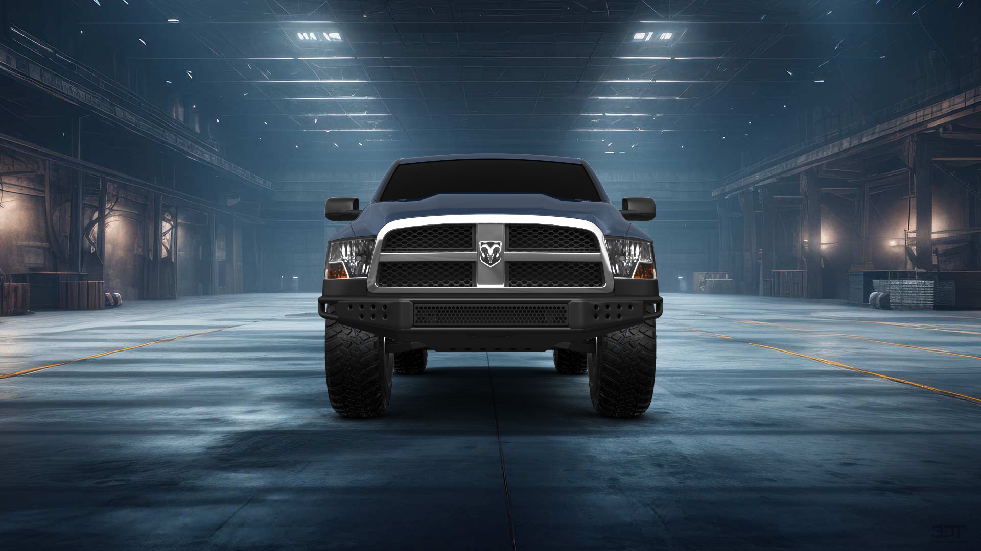 Dodge Ram 1500 5.7' box 4 Door pickup truck 2010