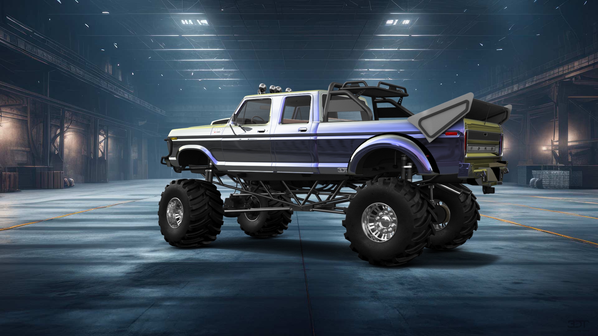 Ford F-350 Dually 4 Door pickup truck 1973